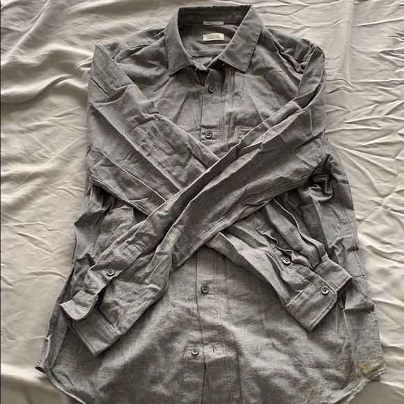 Grey Button Down | CLOSED (brand) - Picture 1 of 3